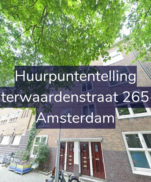 Foto gevel Huurpuntentelling voor Uiterwaardenstraat 265-3, Amsterdam