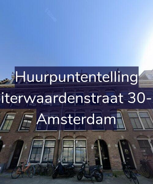 Foto gevel Huurpuntentelling voor Uiterwaardenstraat 30-A, Amsterdam