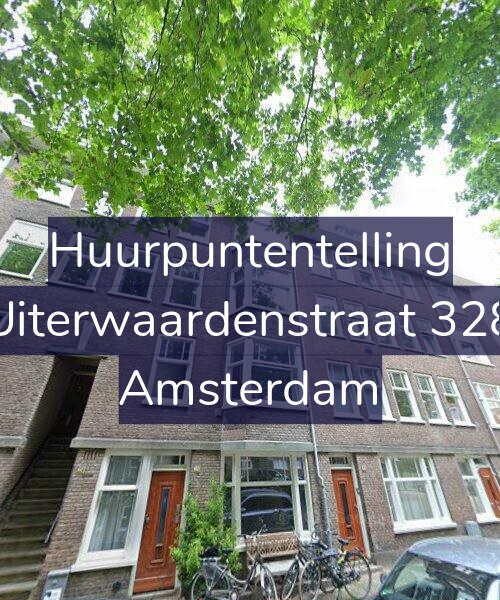 Foto gevel Huurpuntentelling voor Uiterwaardenstraat 328, Amsterdam