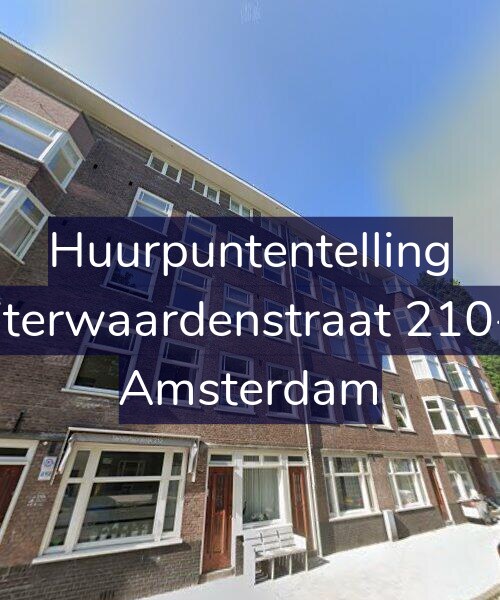 Foto gevel Huurpuntentelling voor Uiterwaardenstraat 210-1, Amsterdam
