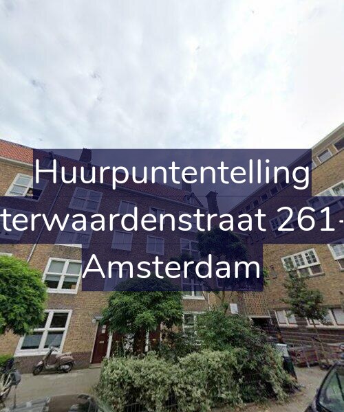 Foto gevel Huurpuntentelling voor Uiterwaardenstraat 261-H, Amsterdam