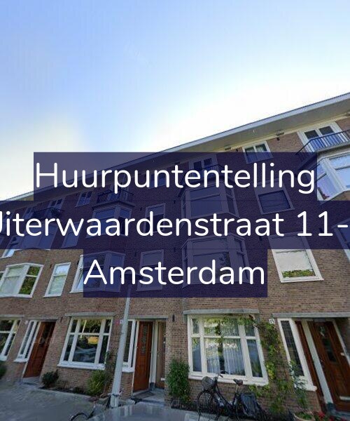 Foto gevel Huurpuntentelling voor Uiterwaardenstraat 11-1, Amsterdam