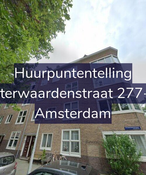 Foto gevel Huurpuntentelling voor Uiterwaardenstraat 277-H, Amsterdam