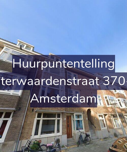 Foto gevel Huurpuntentelling voor Uiterwaardenstraat 370-2, Amsterdam