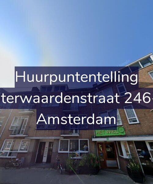 Foto gevel Huurpuntentelling voor Uiterwaardenstraat 246-1, Amsterdam