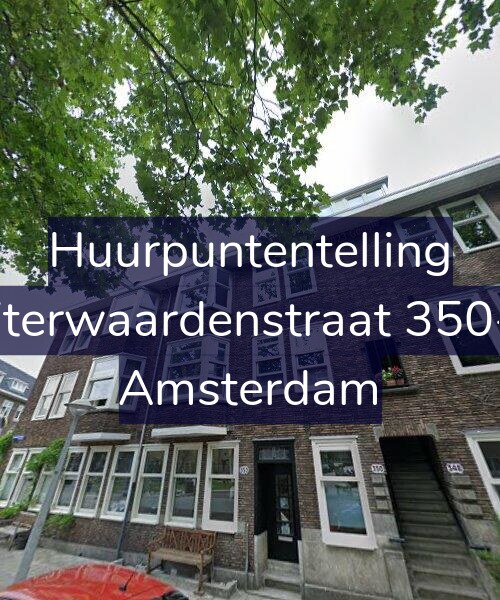 Foto gevel Huurpuntentelling voor Uiterwaardenstraat 350-2, Amsterdam