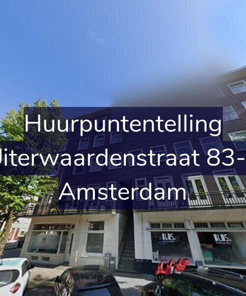Foto gevel Huurpuntentelling voor Uiterwaardenstraat 83-2, Amsterdam