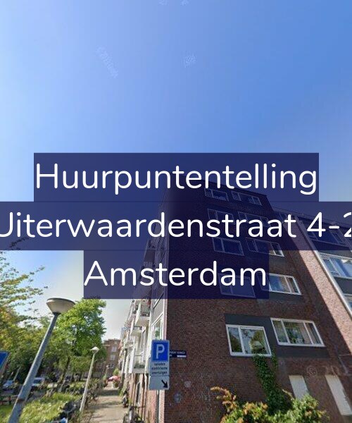 Foto gevel Huurpuntentelling voor Uiterwaardenstraat 4-2, Amsterdam
