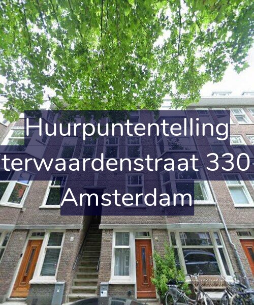Foto gevel Huurpuntentelling voor Uiterwaardenstraat 330-1, Amsterdam