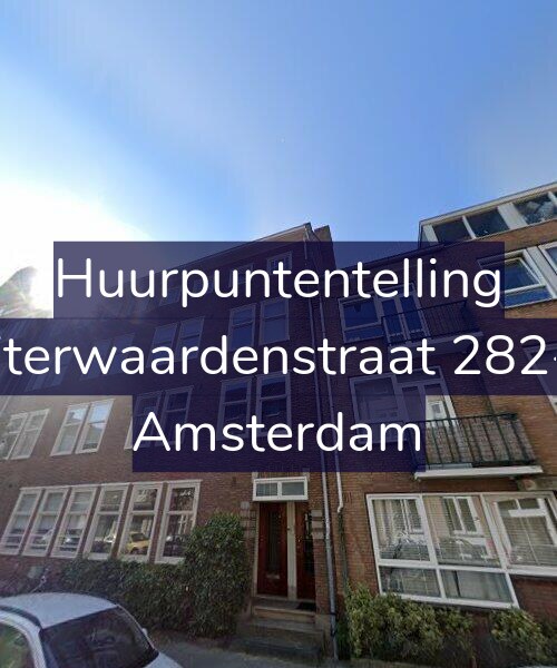 Foto gevel Huurpuntentelling voor Uiterwaardenstraat 282-1, Amsterdam