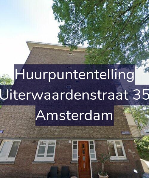 Foto gevel Huurpuntentelling voor Uiterwaardenstraat 35, Amsterdam