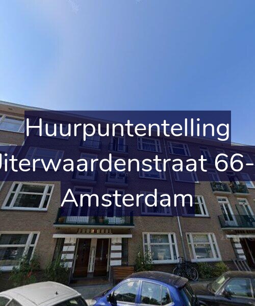 Foto gevel Huurpuntentelling voor Uiterwaardenstraat 66-1, Amsterdam