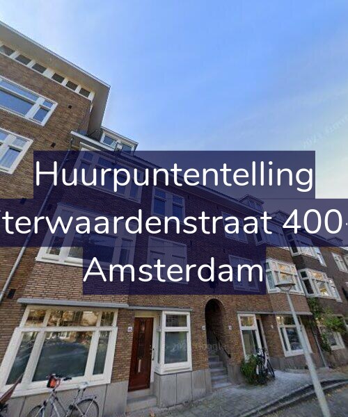 Foto gevel Huurpuntentelling voor Uiterwaardenstraat 400-2, Amsterdam
