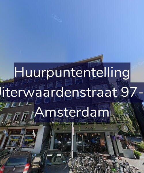 Foto gevel Huurpuntentelling voor Uiterwaardenstraat 97-2, Amsterdam