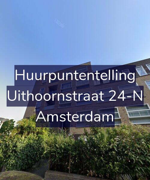 Foto gevel Huurpuntentelling voor Uithoornstraat 24-N, Amsterdam