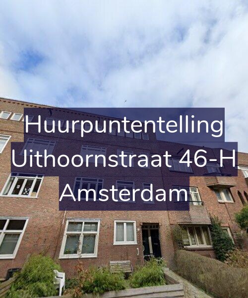 Foto gevel Huurpuntentelling voor Uithoornstraat 46-H, Amsterdam