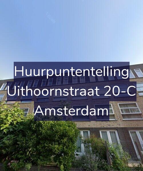 Foto gevel Huurpuntentelling voor Uithoornstraat 20-C, Amsterdam