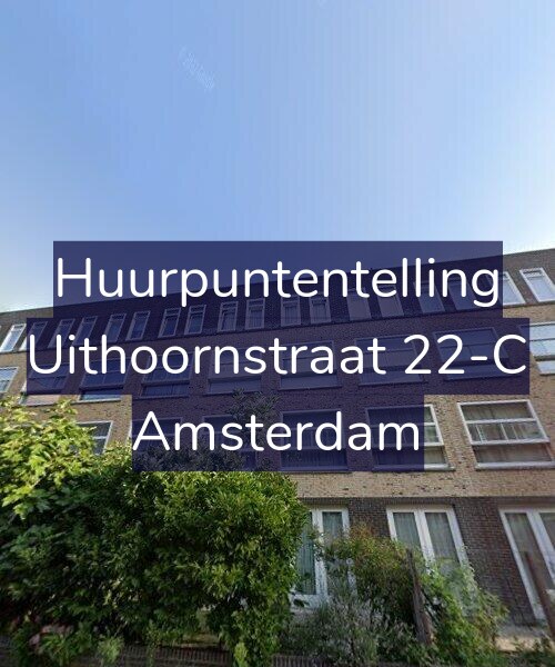 Foto gevel Huurpuntentelling voor Uithoornstraat 22-C, Amsterdam