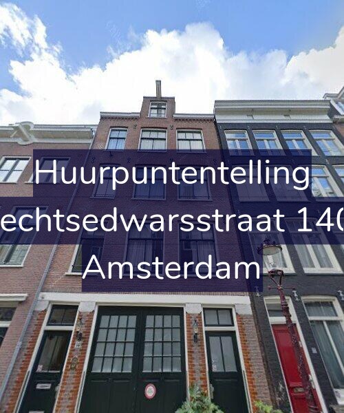 Foto gevel Huurpuntentelling voor Utrechtsedwarsstraat 140-C, Amsterdam