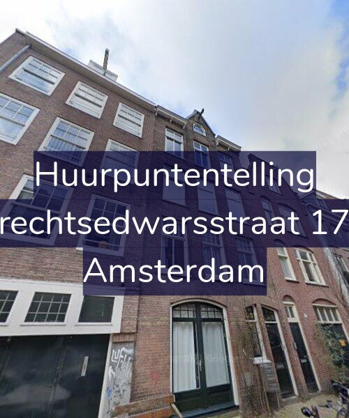 Foto gevel Huurpuntentelling voor Utrechtsedwarsstraat 17-C, Amsterdam