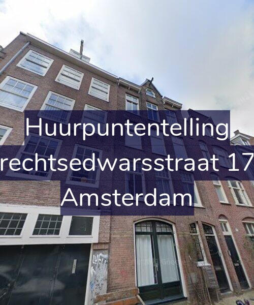 Foto gevel Huurpuntentelling voor Utrechtsedwarsstraat 17-E, Amsterdam
