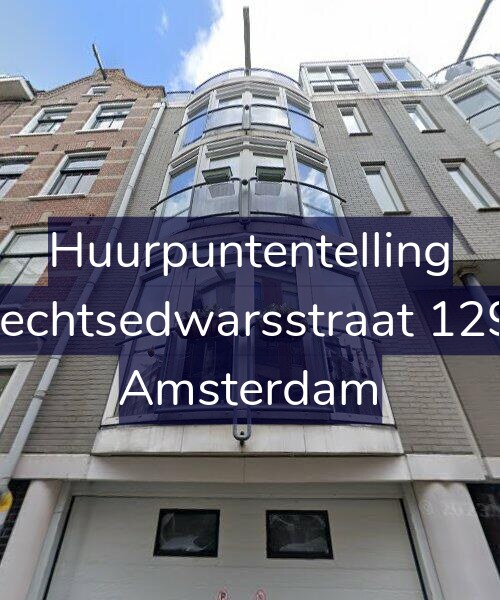Foto gevel Huurpuntentelling voor Utrechtsedwarsstraat 129-C, Amsterdam