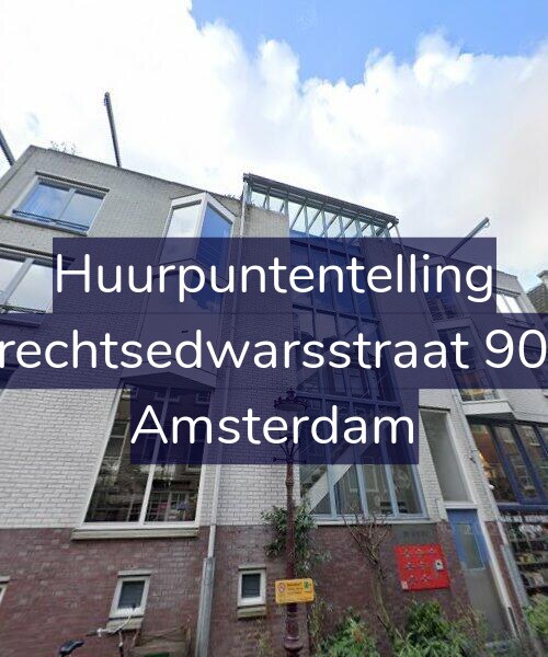 Foto gevel Huurpuntentelling voor Utrechtsedwarsstraat 90-A, Amsterdam