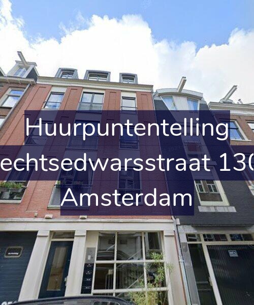 Foto gevel Huurpuntentelling voor Utrechtsedwarsstraat 130-C, Amsterdam