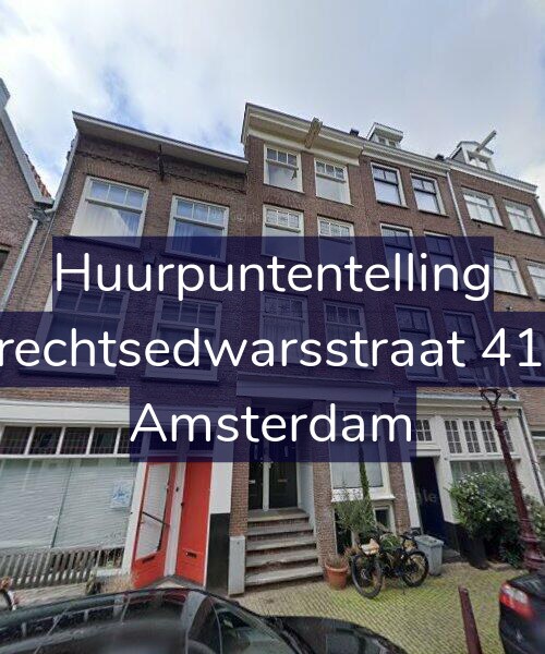 Foto gevel Huurpuntentelling voor Utrechtsedwarsstraat 41-H, Amsterdam