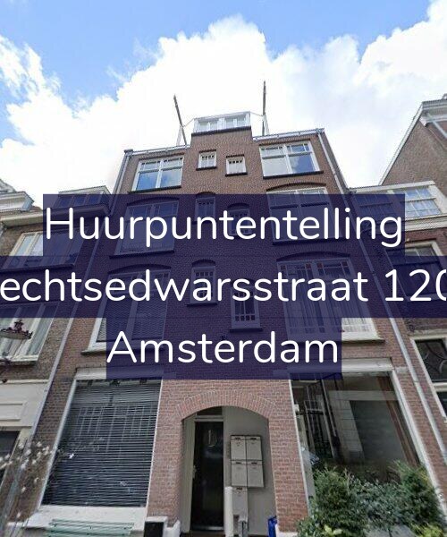 Foto gevel Huurpuntentelling voor Utrechtsedwarsstraat 120-D, Amsterdam