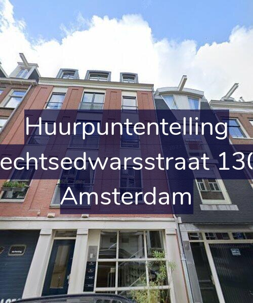 Foto gevel Huurpuntentelling voor Utrechtsedwarsstraat 130-B, Amsterdam
