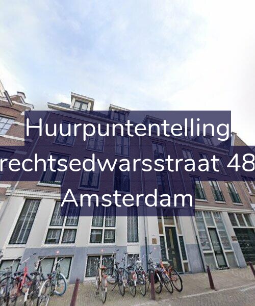 Foto gevel Huurpuntentelling voor Utrechtsedwarsstraat 48-S, Amsterdam