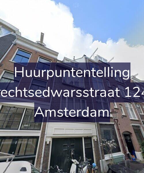 Foto gevel Huurpuntentelling voor Utrechtsedwarsstraat 124-1, Amsterdam