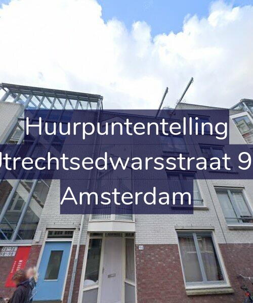 Foto gevel Huurpuntentelling voor Utrechtsedwarsstraat 94, Amsterdam