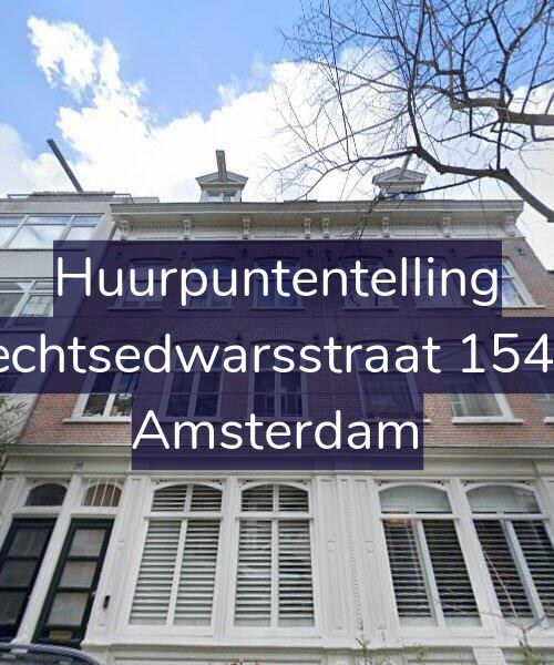 Foto gevel Huurpuntentelling voor Utrechtsedwarsstraat 154-2A, Amsterdam