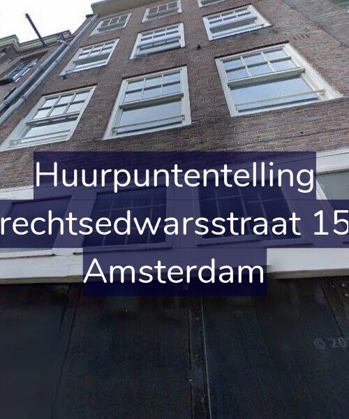 Foto gevel Huurpuntentelling voor Utrechtsedwarsstraat 15-1, Amsterdam