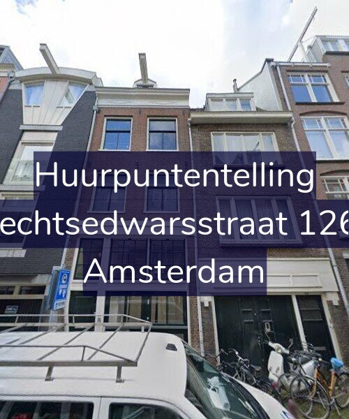 Foto gevel Huurpuntentelling voor Utrechtsedwarsstraat 126-H, Amsterdam