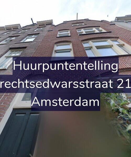 Foto gevel Huurpuntentelling voor Utrechtsedwarsstraat 21-2, Amsterdam