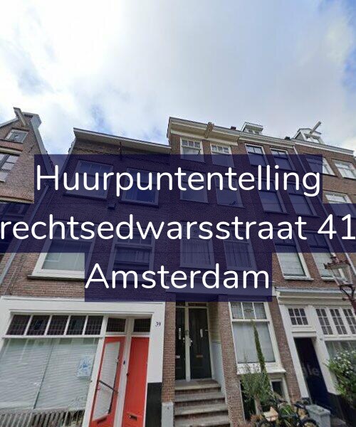 Foto gevel Huurpuntentelling voor Utrechtsedwarsstraat 41-1, Amsterdam