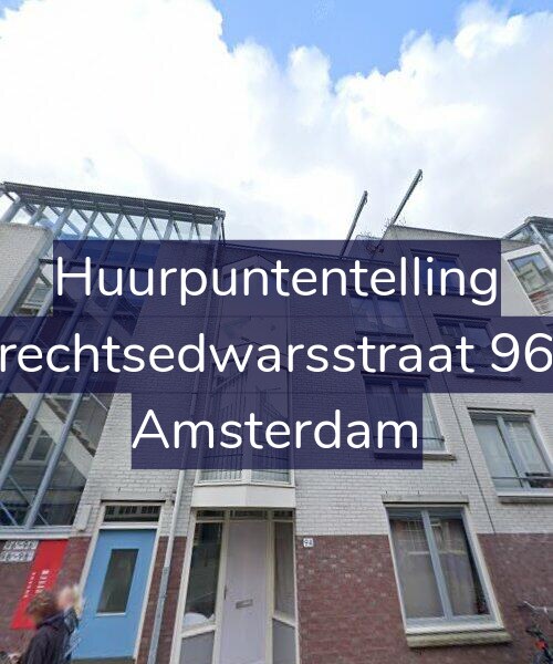 Foto gevel Huurpuntentelling voor Utrechtsedwarsstraat 96-C, Amsterdam