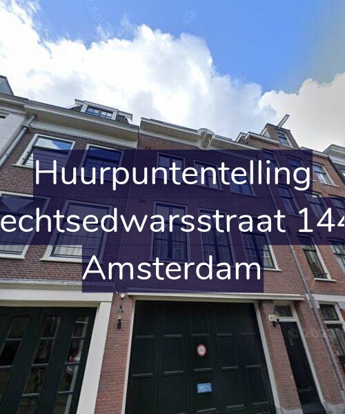 Foto gevel Huurpuntentelling voor Utrechtsedwarsstraat 144-C, Amsterdam