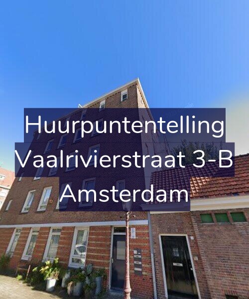 Foto gevel Huurpuntentelling voor Vaalrivierstraat 3-B, Amsterdam