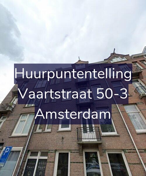 Foto gevel Huurpuntentelling voor Vaartstraat 50-3, Amsterdam