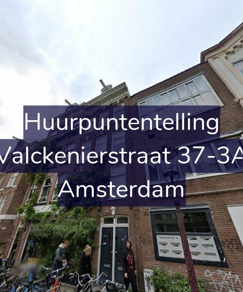 Foto gevel Huurpuntentelling voor Valckenierstraat 37-3A, Amsterdam