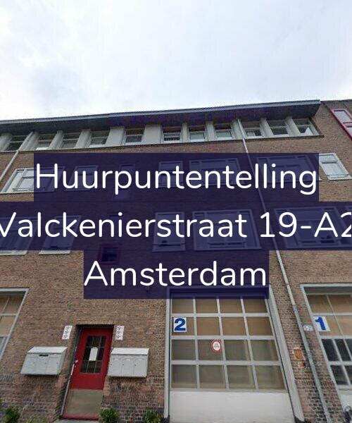 Foto gevel Huurpuntentelling voor Valckenierstraat 19-A2, Amsterdam