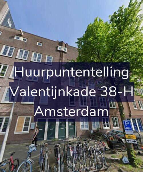 Foto gevel Huurpuntentelling voor Valentijnkade 38-H, Amsterdam