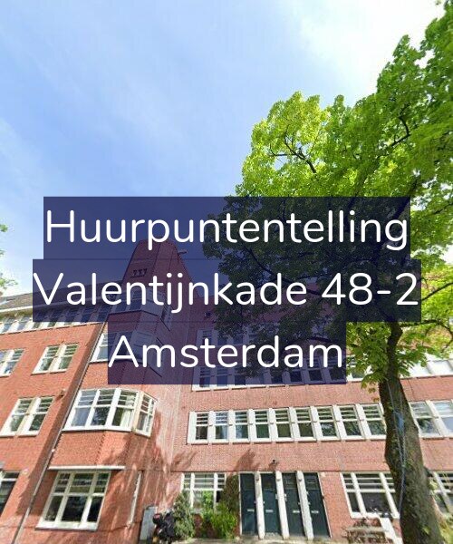 Foto gevel Huurpuntentelling voor Valentijnkade 48-2, Amsterdam