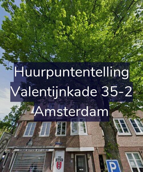Foto gevel Huurpuntentelling voor Valentijnkade 35-2, Amsterdam