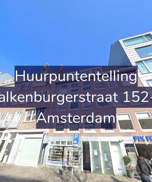 Foto gevel Huurpuntentelling voor Valkenburgerstraat 152-4, Amsterdam