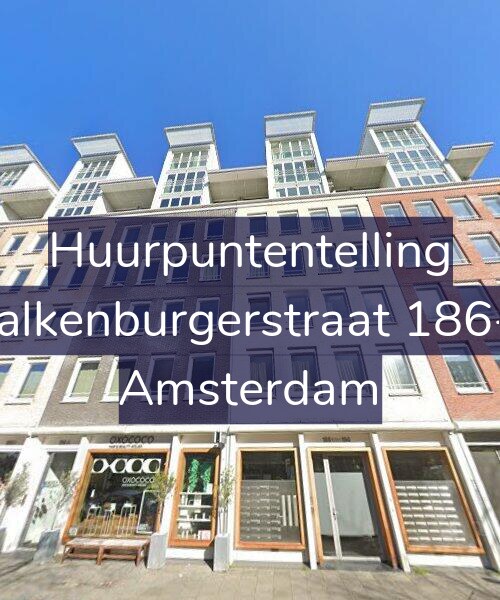 Foto gevel Huurpuntentelling voor Valkenburgerstraat 186-L, Amsterdam